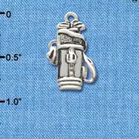 C2497 - Golf Club Bag - Silver Charm