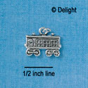 C2606+ - Train - Car - Silver Charm (3-D)