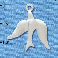 C2971+ - 3-D Silver Dove - Silver Charm