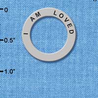 C3232 - I am Loved - Affirmation Message Ring