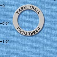 C3246 - Basketball - Affirmation Message Ring