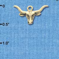 C3256 - Longhorn Gold Charm