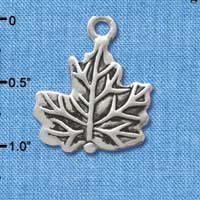 C3378+ - Silver Maple Leaf - 2 Sided - Silver Charm