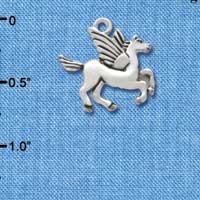 C3416 - Silver Medium Pegasus - Silver Charm (Left or Right)