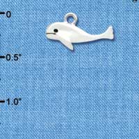 C3520 tlf - Whale - 2-D - Silver Charm