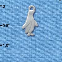 C3735 tlf - 2-D Silver Penguin - Silver Charm