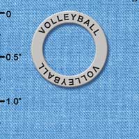 C3918+  tlf - Volleyball - Affirmation Message Ring
