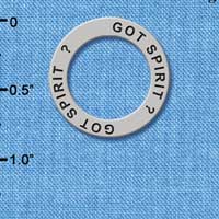 C3984 tlf - Got Spirit? - Affirmation Message Ring