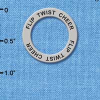 C3986 tlf - Flip Twist Cheer - Affirmation Message Ring