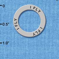 C3988 tlf - I Fly - Affirmation Message Ring