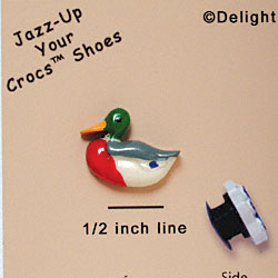 duck croc charms