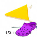CROC - 3170 - Pennant Yellow - Mini - Clog Shoe Decoration Charm