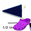 CROC - 3172 - Pennant Blue - Mini - Clog Shoe Decoration Charm