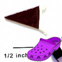 CROC - 3173 - Pennant Maroon - Mini - Clog Shoe Decoration Charm