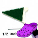 CROC - 3175 - Pennant Green - Mini - Clog Shoe Decoration Charm