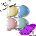 CROC - 3454 - Balloon Pastel 4 Assorted - Clog Shoe Decoration Charm
