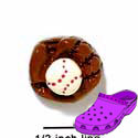 CROC - 3635 - Baseball Glove Ball Small - Clog Shoe Decoration Charm