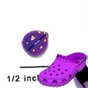 CROC - 3993 - Ladybug Purple - Mini - Clog Shoe Decoration Charm