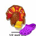 CROC - 4325* - Turkey Bright - Mini - Clog Shoe Decoration Charm