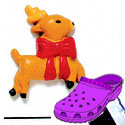 CROC - 4534* - Reindeer Plaid Mini Matte - Clog Shoe Decoration Charm