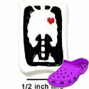 CROC - 4997 - X Ray - Medium - Clog Shoe Decoration Charm