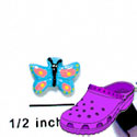 CROC - 5081 - Butterfly Pink Pastel - Mini - Clog Shoe Decoration Charm