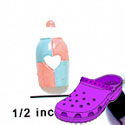 CROC - 5181 - Baby Bottle Multi - Mini - Clog Shoe Decoration Charm
