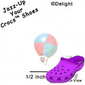 CROC - 5183 - Balloon Multi - Mini - Clog Shoe Decoration Charm