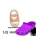CROC - 5190 - Baby Shoe Multi - Mini - Clog Shoe Decoration Charm