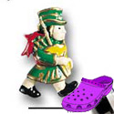 CROC - 9204 - Irish Bagpiper Large - Clog Shoe Decoration Charm