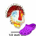CROC - 9499* - Turkey Washed - Mini - Clog Shoe Decoration Charm