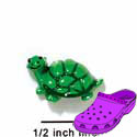 CROC - 9516 - Turtle Side - Mini - Clog Shoe Decoration Charm