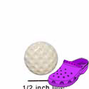 CROC - 9862 - Golf Ball - Mini - Clog Shoe Decoration Charm