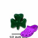 CROC - 9954 - Shamrock - Mini - Clog Shoe Decoration Charm