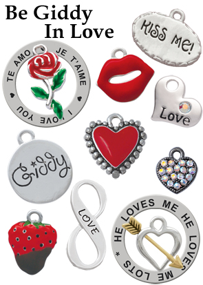 Valentine charms