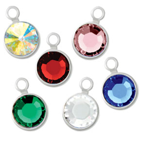 Swarovski Chanel Drop charms
