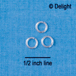 6mm Jump Rings (1mm thick)