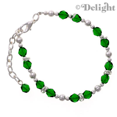 Beaded Bracelet - Green