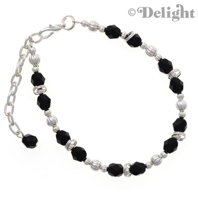 Beaded Bracelet - Black