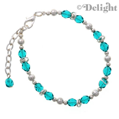 Beaded Bracelet - Teal