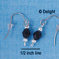 Beaded Earrings - Black
