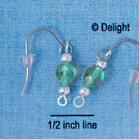 Beaded Earrings - Teal