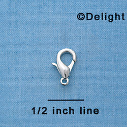 F1399 tlf - 14mm Lobster Claw Clasp - Im. Rhodium