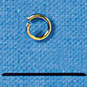 G4933 - Jump Rings - 4 mm Gold Tone (144 per package)