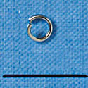 Silver plated 4mm Jump Ring