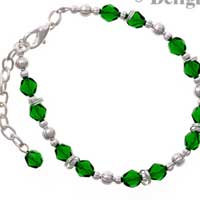Beaded Bracelet - Green