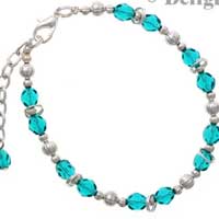 Beaded Bracelet - Teal