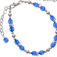 Beaded Bracelet - Blue