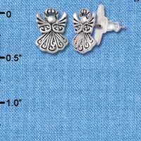 F1197 - Mini Angel - Post Earrings (1 Pair per package)