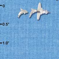 F1210 - Mini Killer Whale - Post Earrings tlf -  (1 Pair per package)